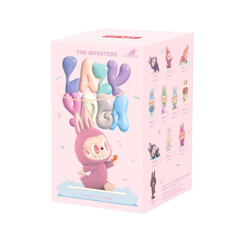 Labubu The Monsters Lazy Yoga Series - Single Blind Box (1 Random Figure)